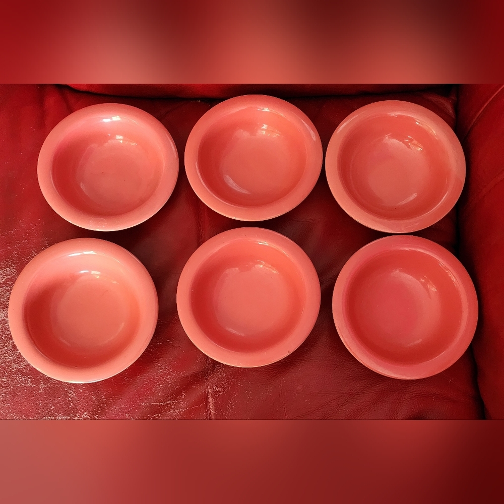 G.E.T MELAMINE BOWLS Texas  HS-454 Lot of  6 BENIFITS CHARITY